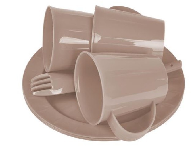 Набор для пикника Sugar&Spice Vanilla на 3 персоны (9 предметов) латте